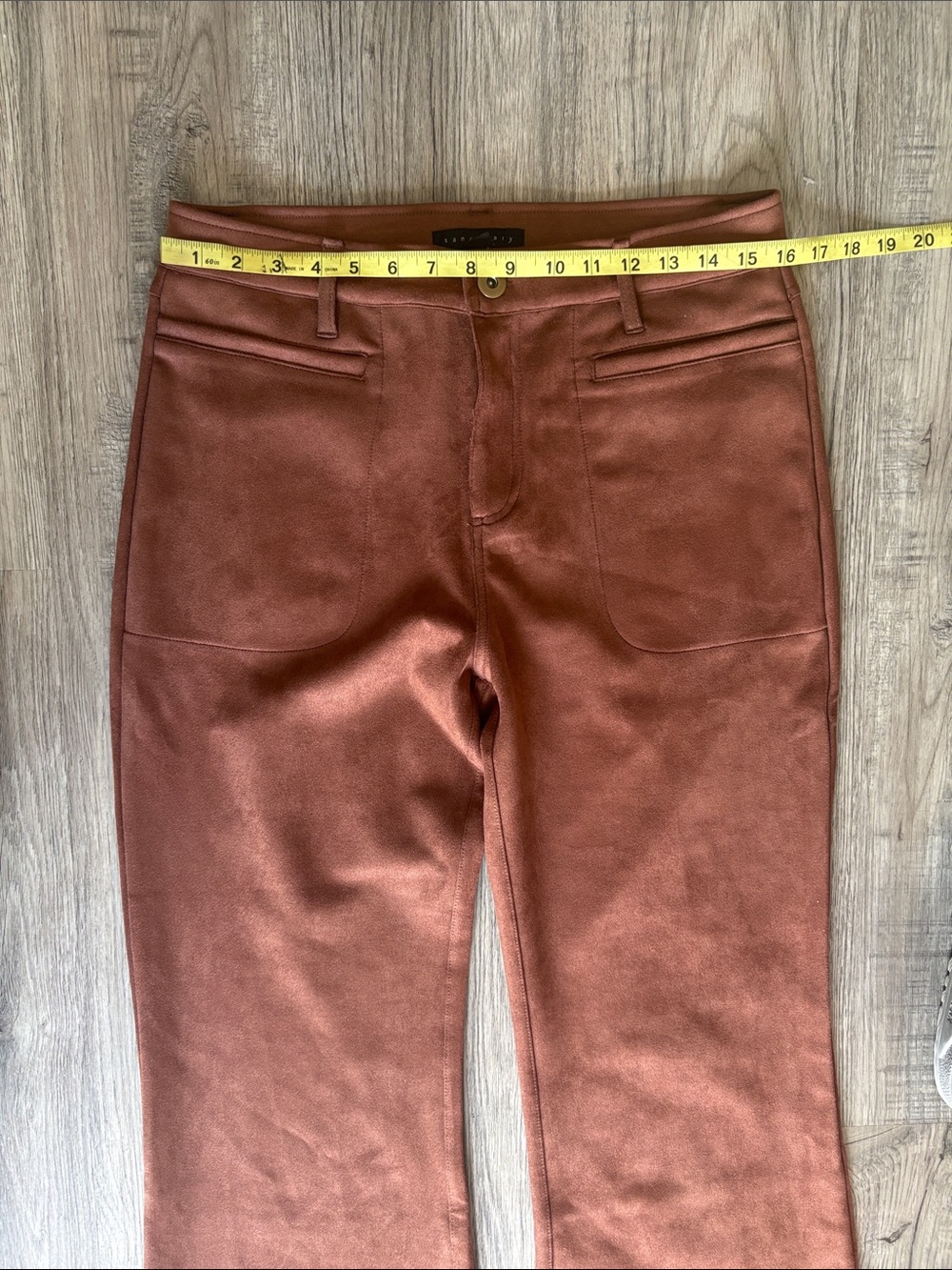 Sanctuary Tan Flare Pants NWT - Picture 4 of 11